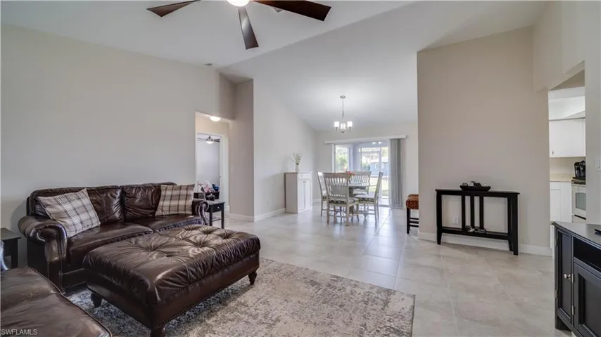 Furniture in this room is included other than the small wall shelf and end tables are not included in the sale.