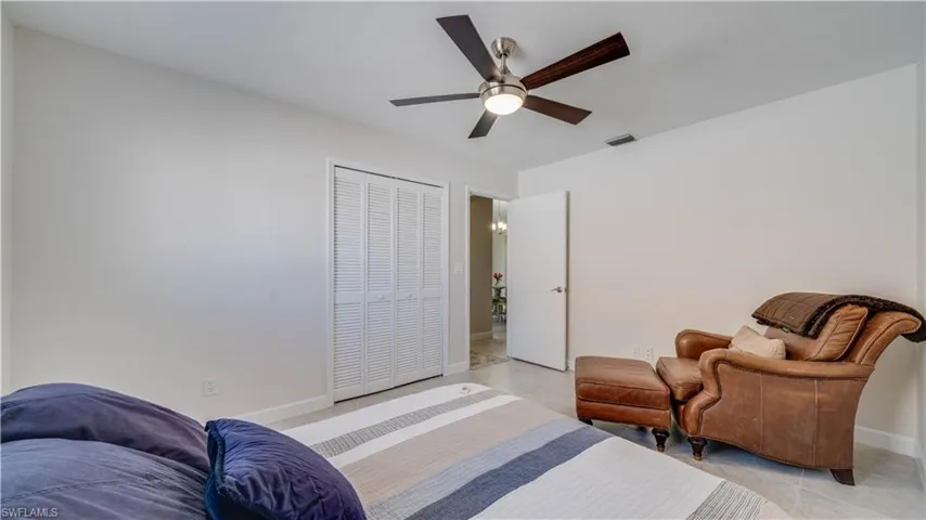 Guest Bedroom.  Furniture in this bedrooms is not included in sale.