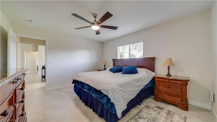 Furniture is included in the Primary Bedroom.
