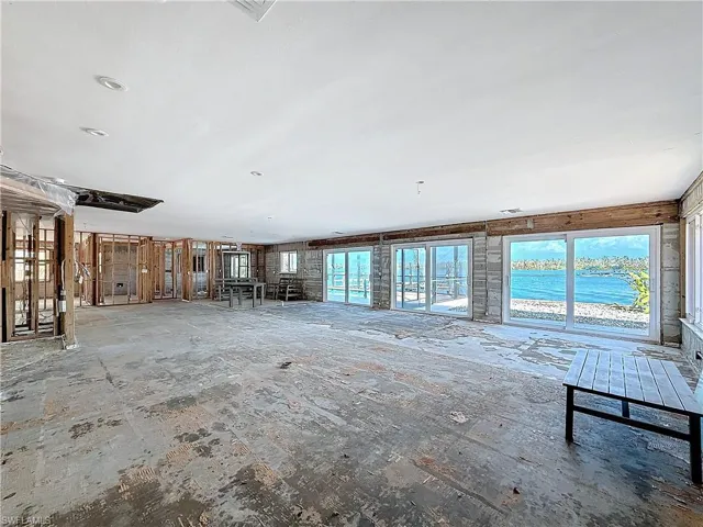 Gutted Living Room.  Ready for rehab