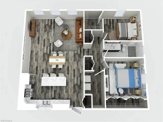 Virtual floor plan
