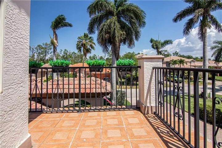 Enjoy this lovely balcony accessed from guest bedroom 1 on the second floor