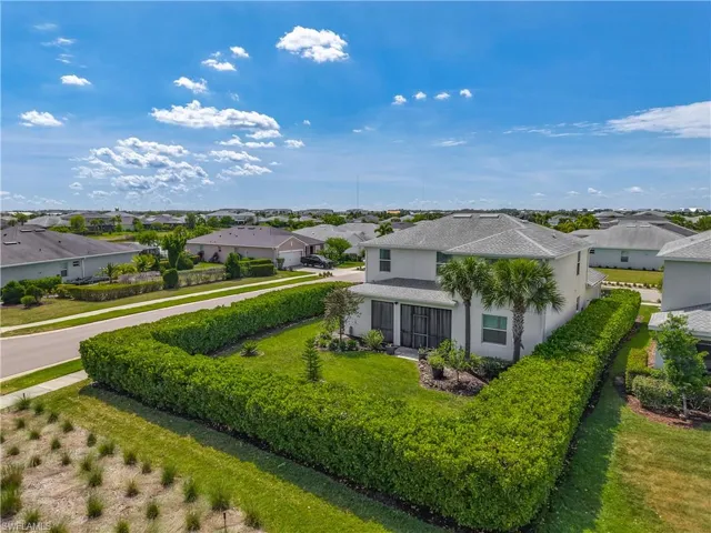 Property is located on a Corner Lot with Mature Landscaping