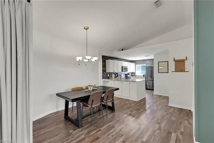 Dining area