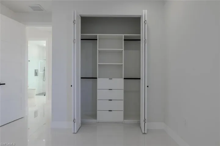 View of closet