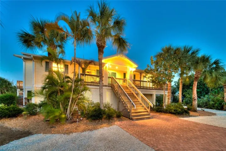 View of front of home with stairs