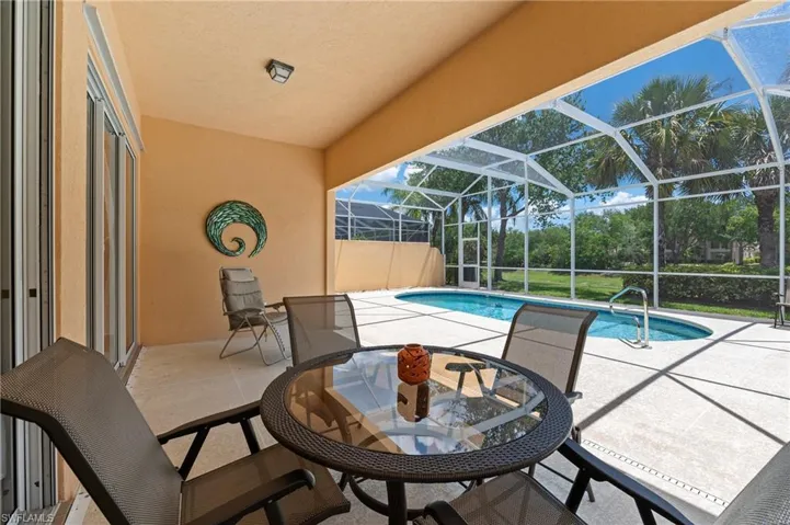 28311 Nautica Lane Bonita Springs FL 34135- Ample covered lanai