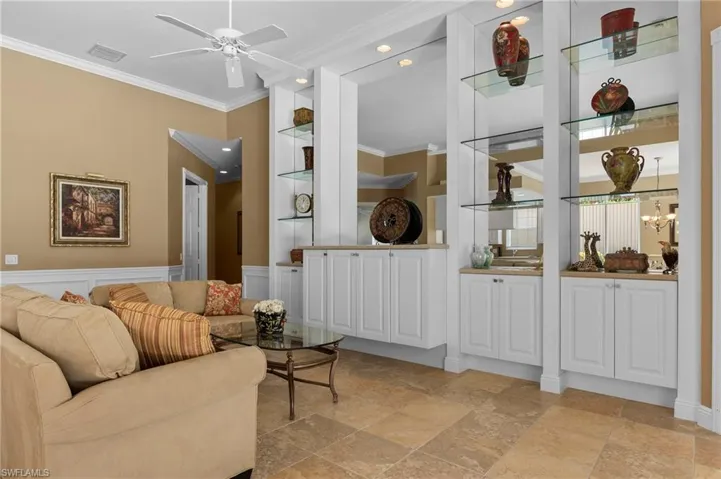 28311 Nautica Lane Bonita Springs FL 34135 - Living room