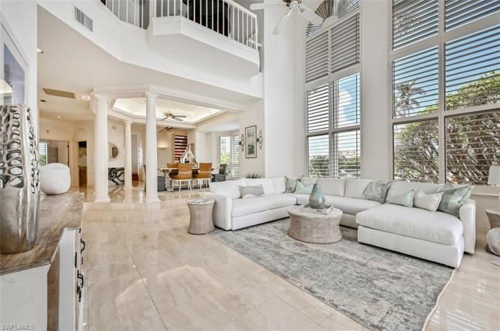The home has been professionally staged.