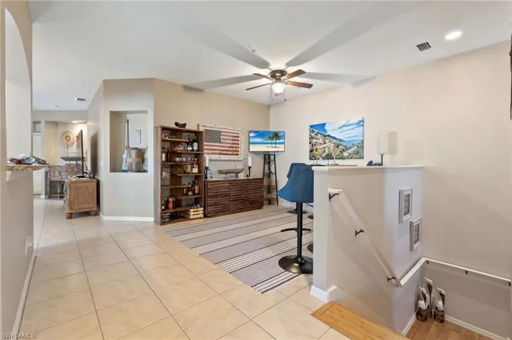Extended Living/Family room Area