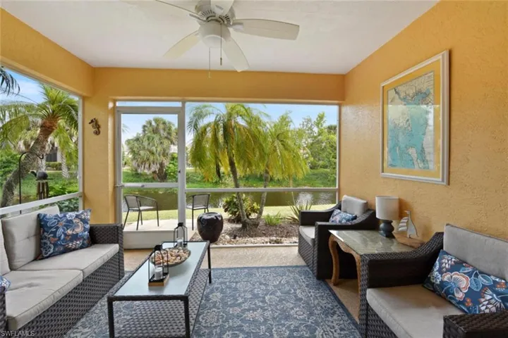Lanai with plenty of natural light and