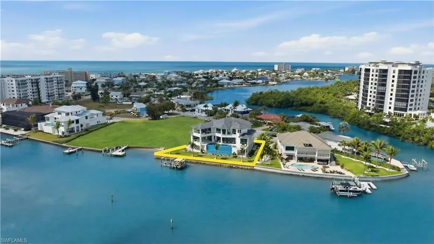 Bird's eye view of a large body of water - Virtually Edited Image