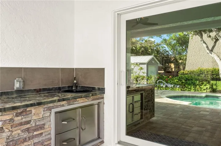 Exterior Wet Bar