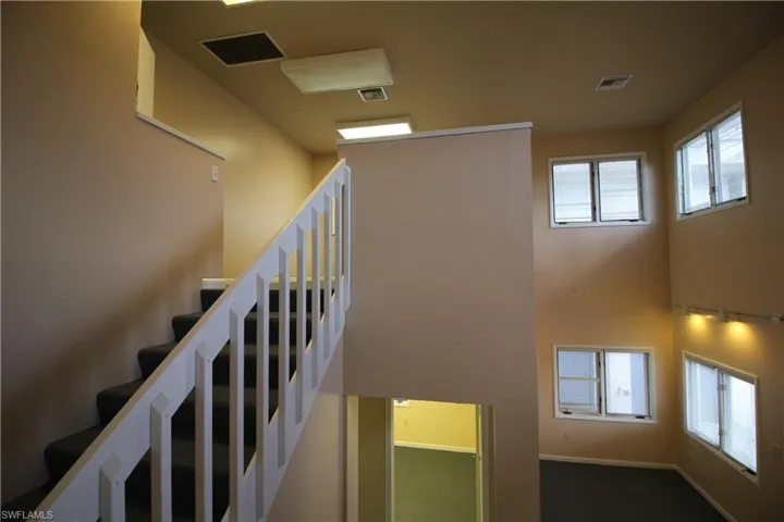 View of stairs