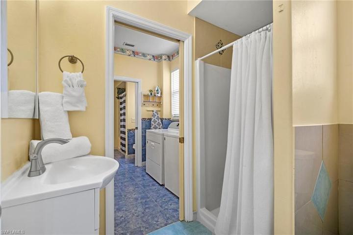 FIRST floor bathroom 2 and laundry