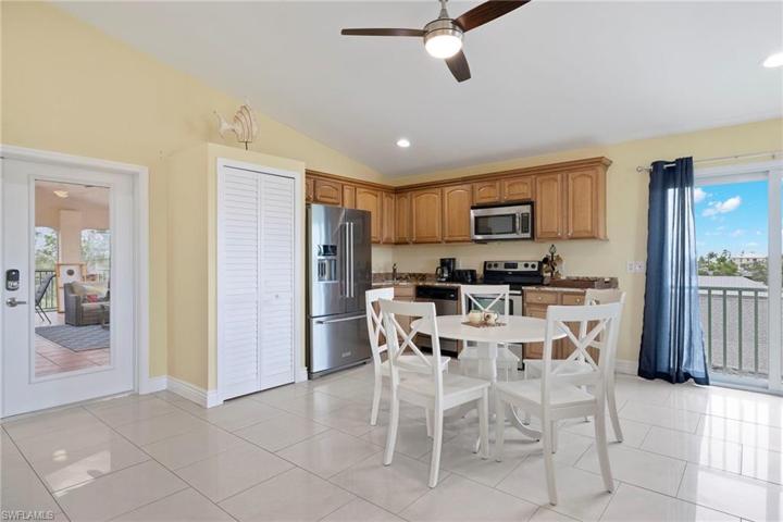 SECOND floor kitchen with dining area