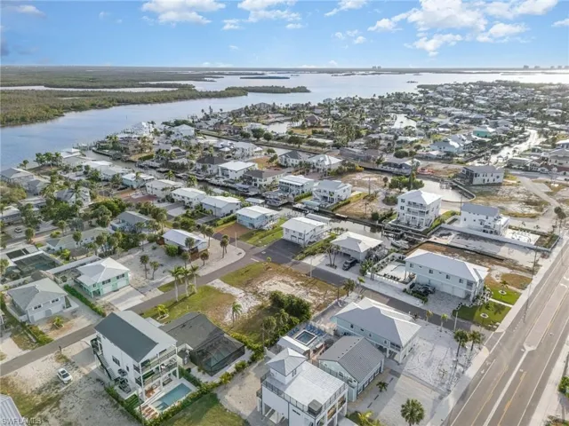 View towards the bay heading south
