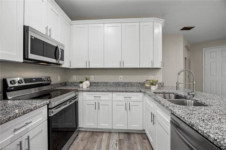 Plenty of storage and counter space