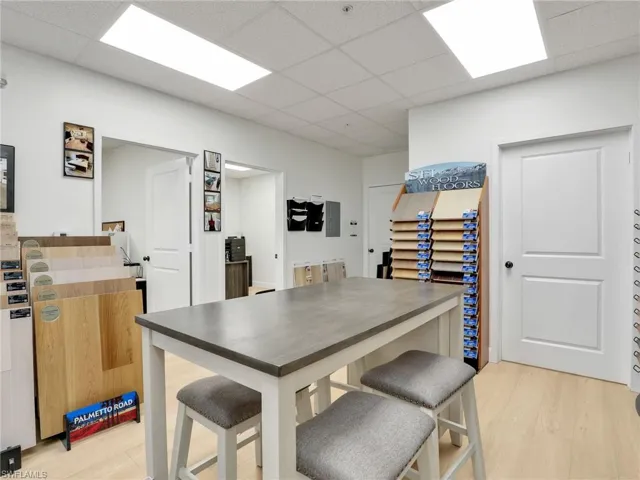 Showroom and Reception Area