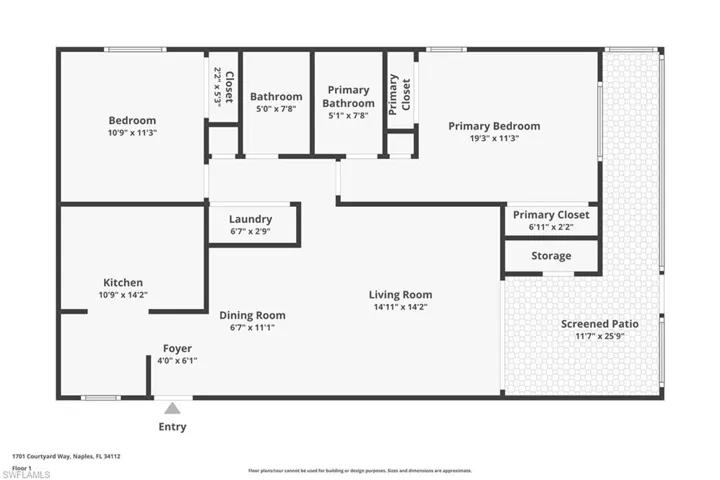 1701 Courtyard Way 105, Naples, Florida 34112