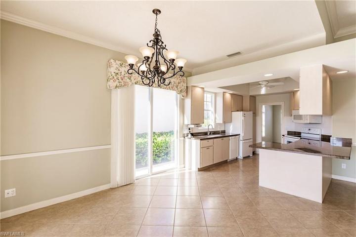 Large dining area.