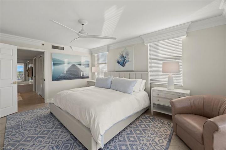New paint, ceiling fan, rug, furniture, decor, and bedding 2023