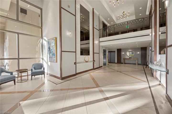 Newly renovated St. Kitts lobby area.