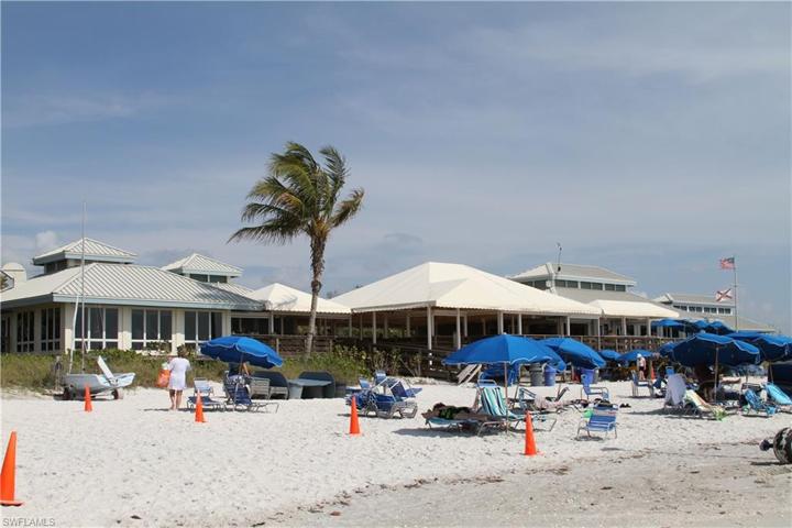 The Pelican Bay Beach Club is an amenity you enjoy and it is easily accessible by the beach tram.
