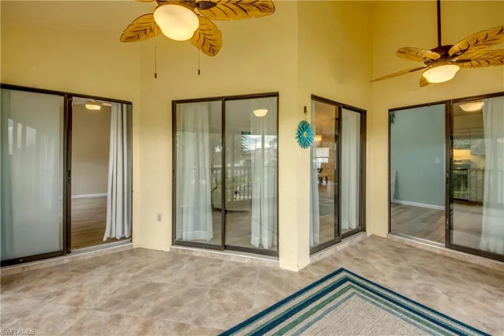 Expansive Screened in Balcony