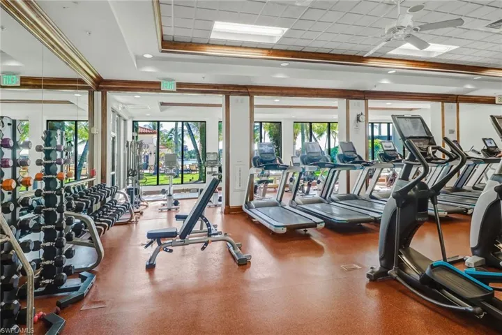 Fitness Center - machine area