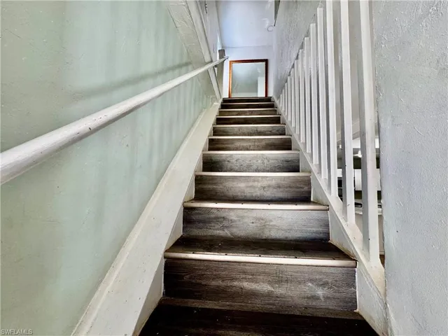 View of stairway