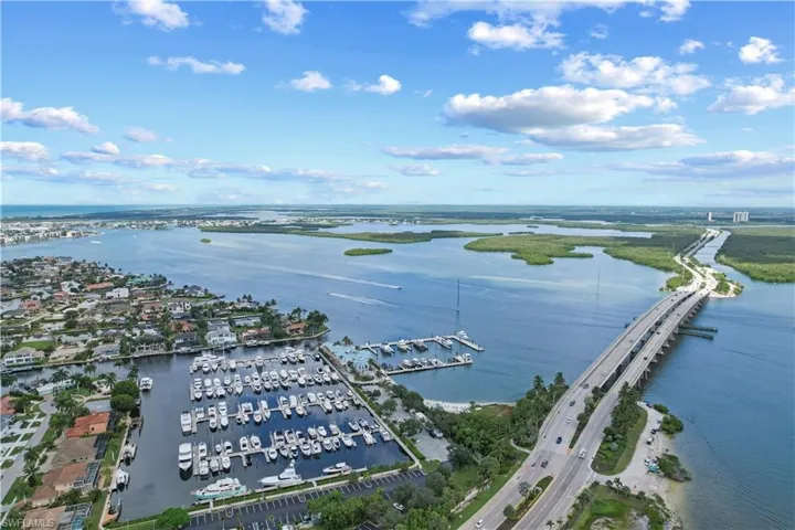 From Top of Photo to Bottom: A Dock, B Dock, C Dock, D Dock, E Dock. This shows quick access to the river and Gulf of Mexico.