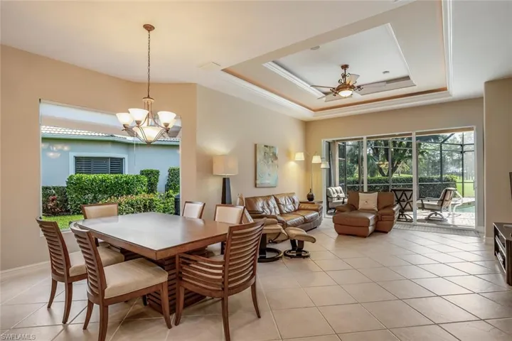 Dining Area with Great Room