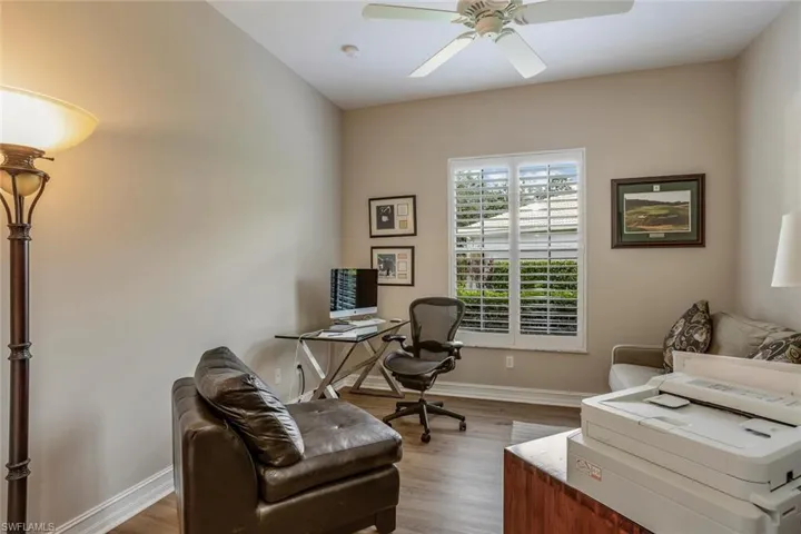 Third Bedroom w/ Plantation Shutters