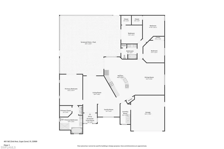 View of home floor plan