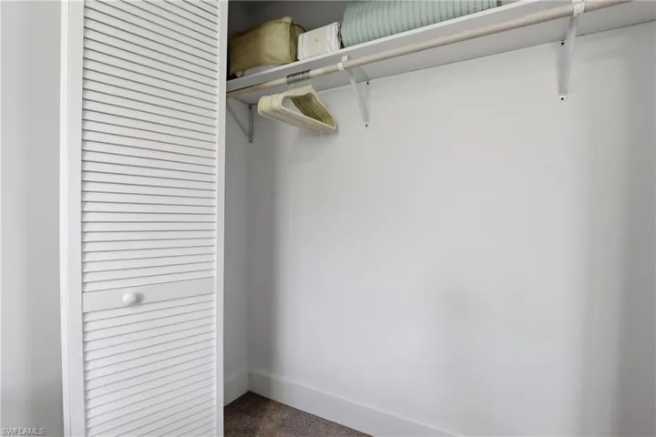 View of closet