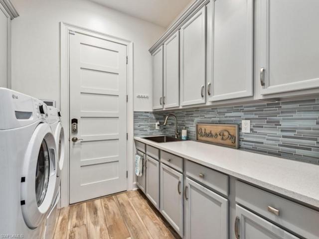 Laundry with new washer and dryer