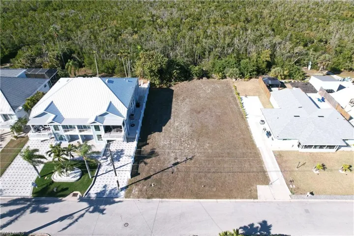 Aerial view lot
