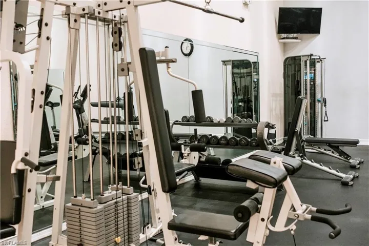 View of gym
