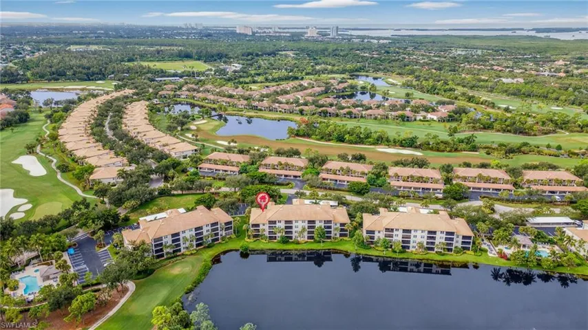 The building is located between two neighborhood pools, just steps away.