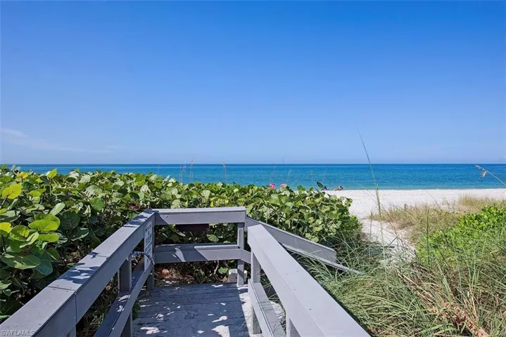 Water view featuring nearby beach