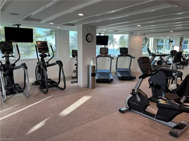 View of gym
