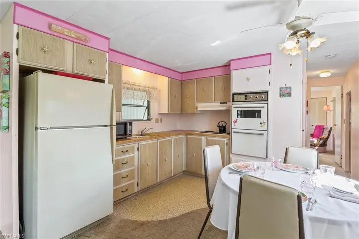 Kitchen is quite spacious and open for very usable and no wasted space - again, this home shows much larger than the actual square footage!