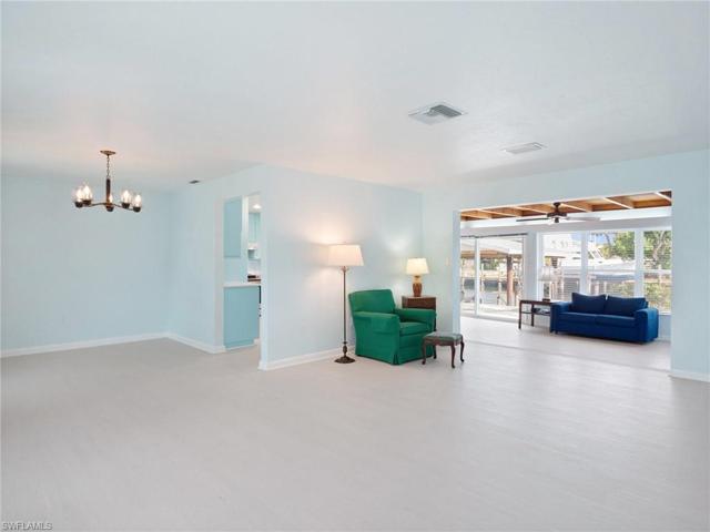 Dining area on the left at entry.  Modern, open concept