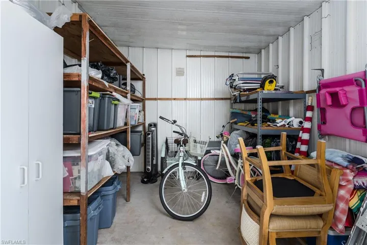 Shed for storage