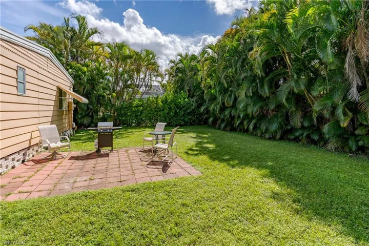 Beautiful backyard