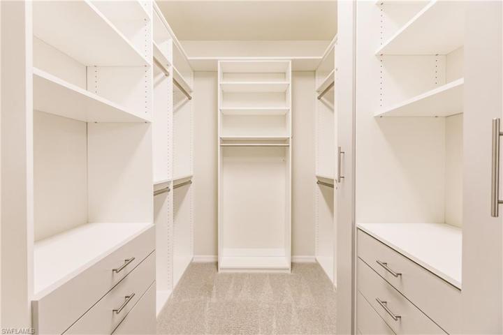Custom Closet in Master Bedroom