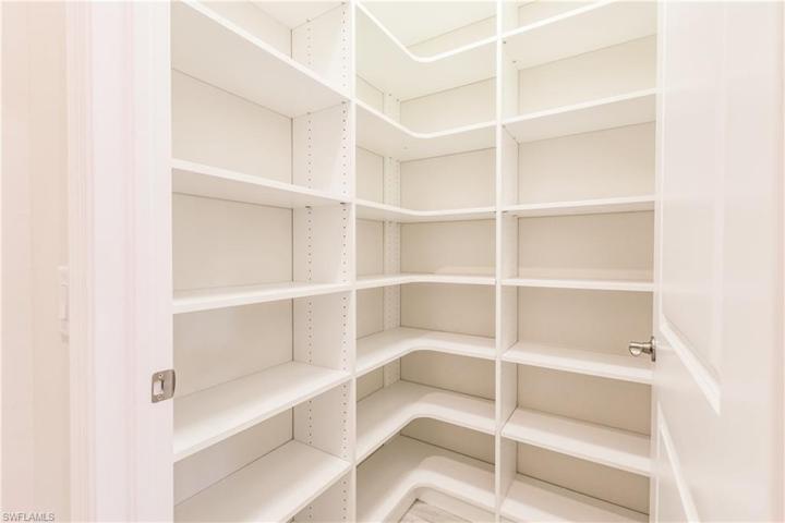 Custom Shelving in Pantry