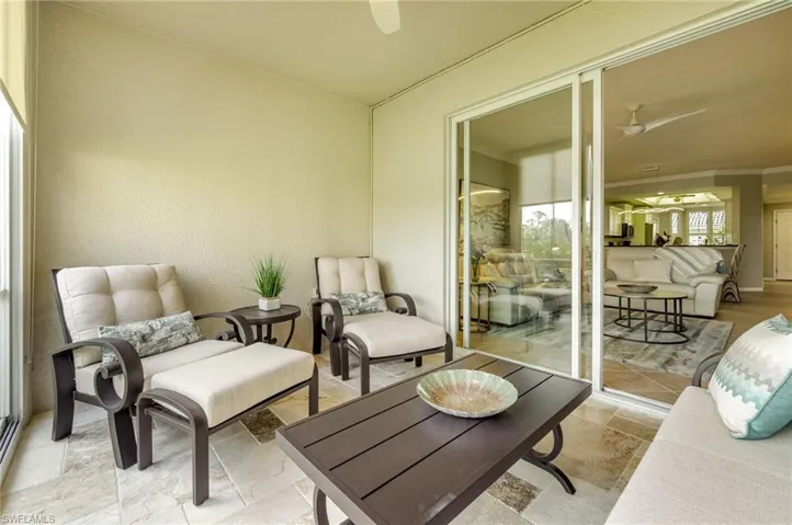 lanai with enclosures