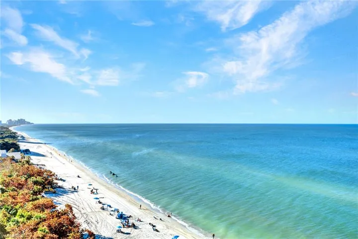 Coveted southwest Gulf views down the Naples coast